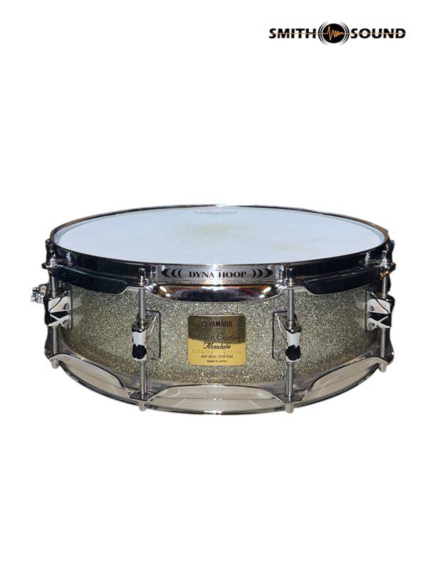 Yamaha Birch Custom Absolute Snare 14x4 (Silver Sparkle)