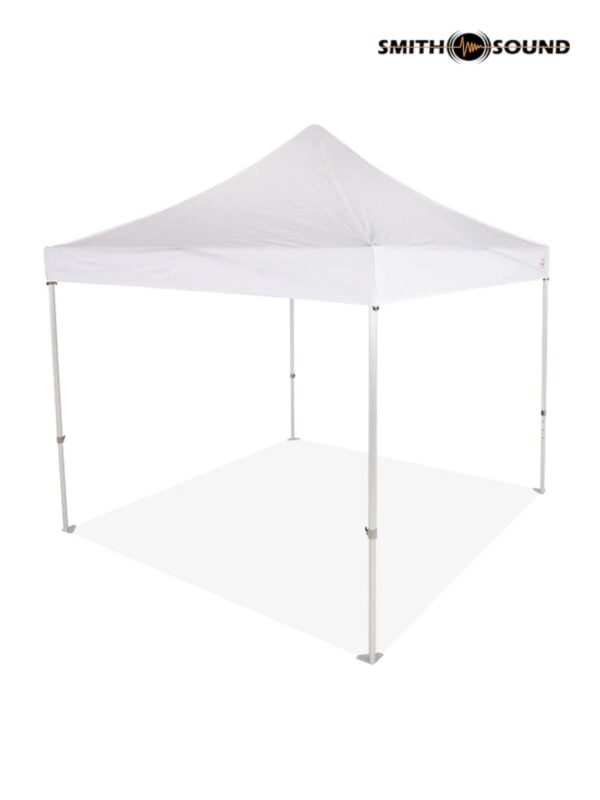 10' x 10' Foldable Tent (White/Black)