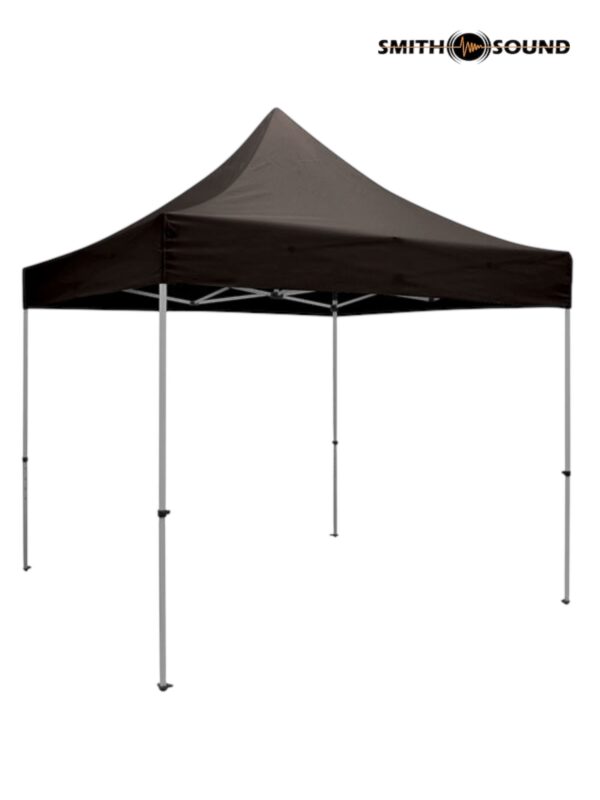 10' x 10' Foldable Tent (White/Black) - Image 2